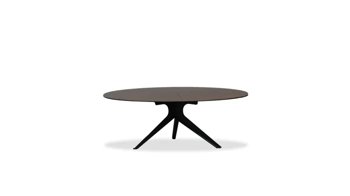 Mobital Isola Low Coffee Table Oxide Brown Ceramic Top WCO-ISOL-OXBR-LOW