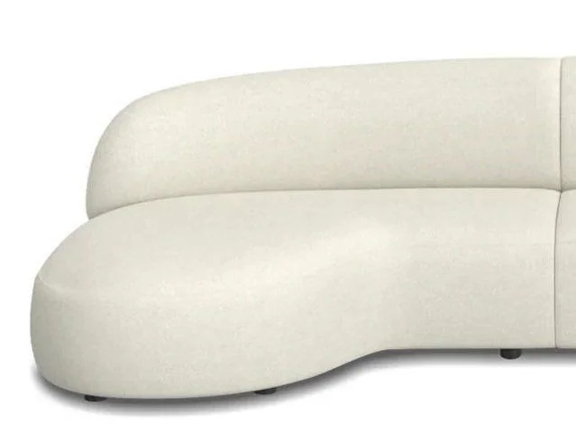 Mobital Moritz Chaise LSF Alabaster Fabric SEC-MORI-ALAB-CHAFL
