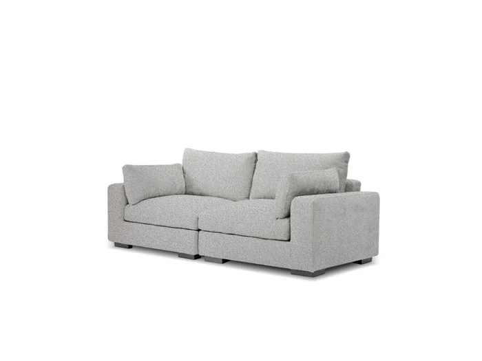Mobital Onza Loveseat Oat Tweed Fabric LAF,RAF LOV-ONZA-OATT-