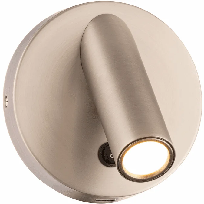 Modern Forms BL-46305-BN Aspire Modern Brushed Nickel LED Lamp Sconce