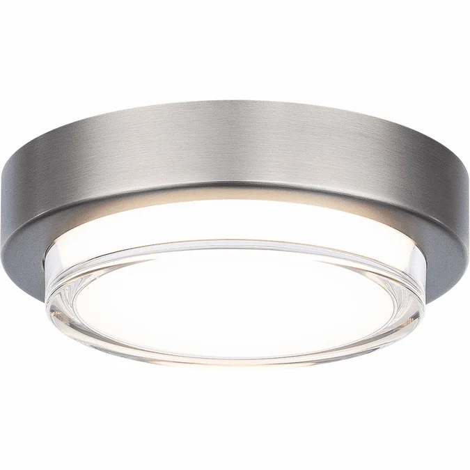 Modern Forms FM-76108-BN Kind Contemporary Brushed Nickel LED Ceiling Lighting Fixture