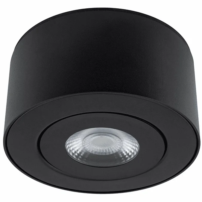 Modern Forms FM-W44205-BK I Spy Modern Black LED Exterior Flush Mount Light Fixture