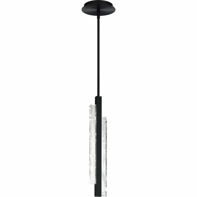 Modern Forms PD-50117-BK Tandem Modern Black LED Mini Hanging Pendant Light