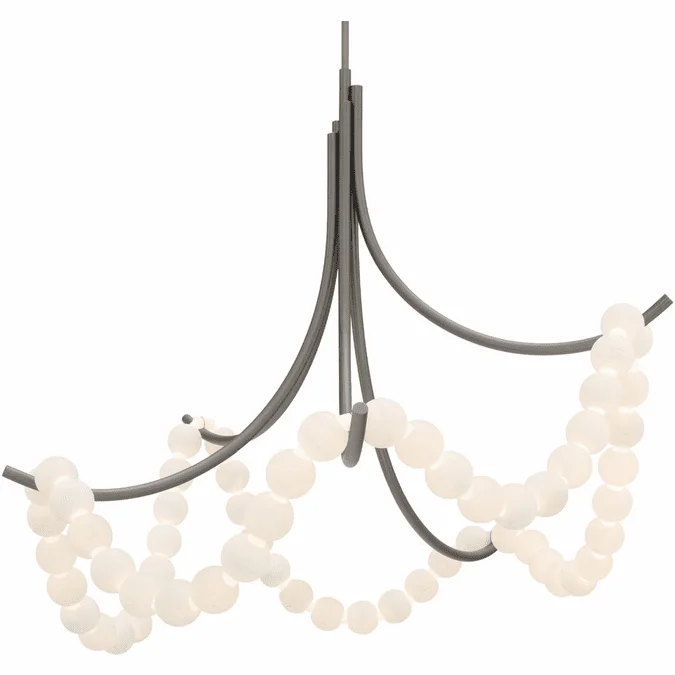 Modern Forms PD-50446-AN Parel Contemporary Antique Nickel LED Lighting Chandelier