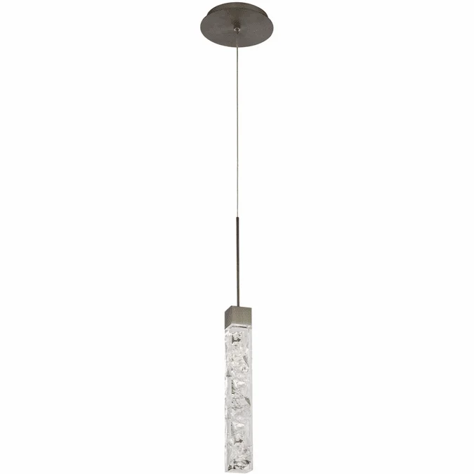 Modern Forms PD-78013-AN Minx Antique Nickel LED Mini Hanging Lamp
