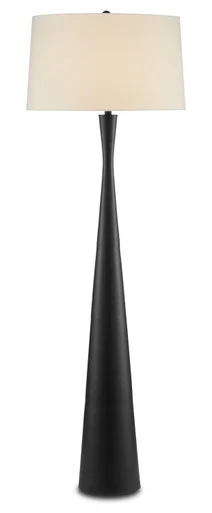 Montenegro Black Floor Lamp One Light Floor Lamp in Matte Black (142|8000-0105)