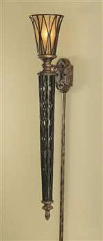 Murray Feiss Triomphe 1-Light Wall Torchier in Liberty Bronze Finish – WB1206LBR