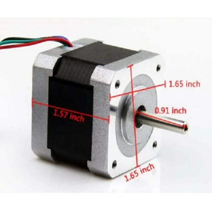 NEMA 17 42HS40-1704 4.2 kg-cm stepper motor 4 wire bipolar for CNC / 3d printer / Robotics - Image 2