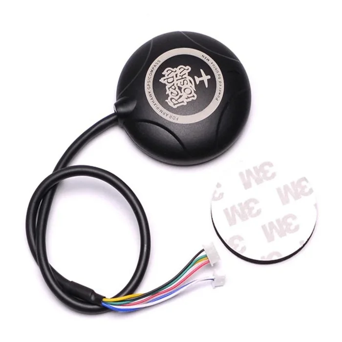 NEO-M8N GPS with Compass for Pixhawk FC with 6-pin connector with extra connector for APM - Image 2