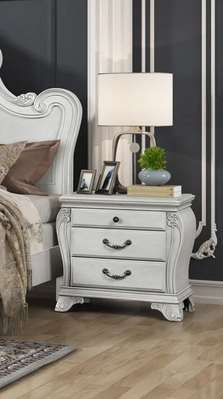 New Classic Cambria Hills Nightstand in Gray B7723-040