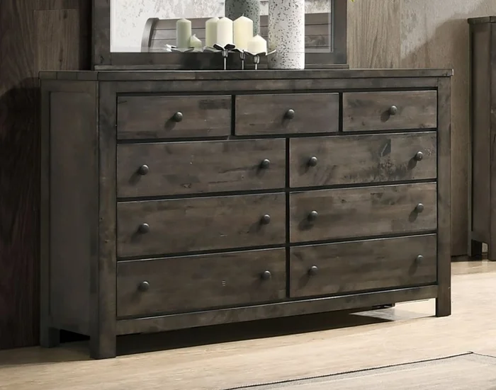 New Classic Furniture Blue Ridge Dresser in Rustic Gray B1334-050