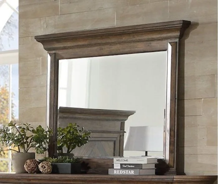 New Classic Furniture Mar Vista Mirror in Brushed Walnut PROMO