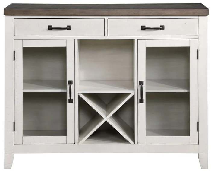 New Classic Furniture Richland Sideboard in White D7522-30 PROMO