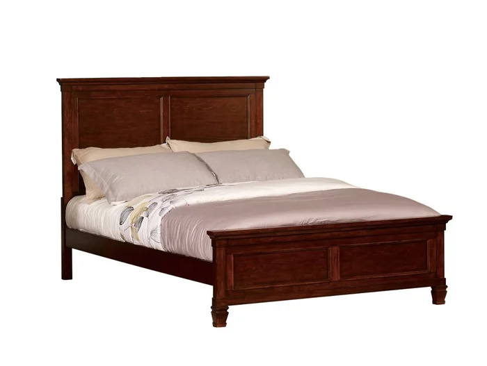 New Classic Furniture Tamarack King Bed in Brown Cherry PROMO
