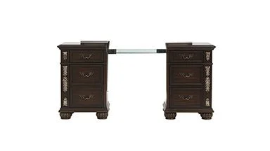 New Classic Maximus Vanity Table in Brown B1754-090 PROMO