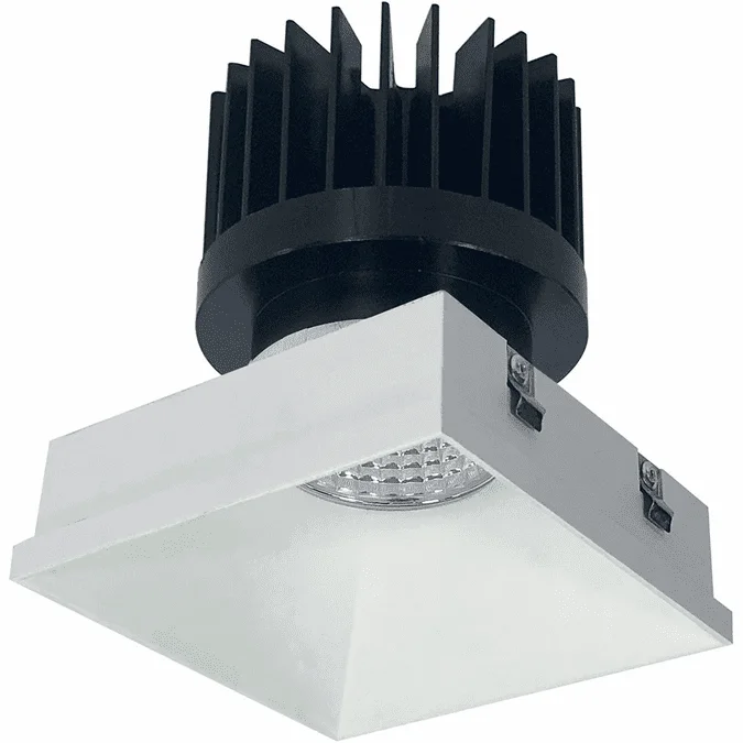 Nora NIO-4PSTLNDCXWW/HL Iolite Modern White LED 4″ Square Trimless Downlight Recessed Lighting Insert
