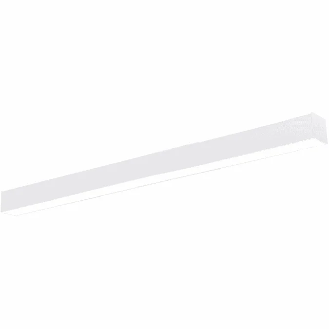Nora NLINSW-4334W L-Line Contemporary White LED 4′ Direct Linear Ceiling Light