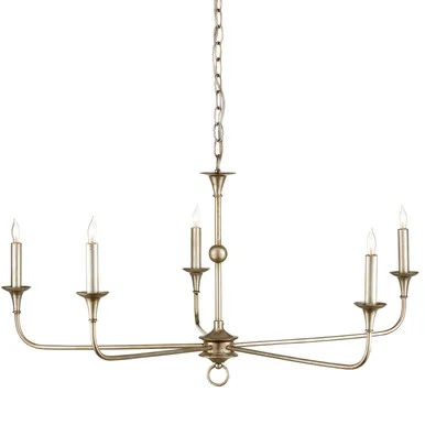 Nottaway Collection Five Light Chandelier in Champagne (142|9000-0933)