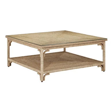 Olisa Collection Cocktail Table in Natural Rope (142|3000-0219)