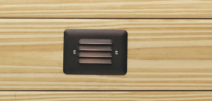 One Light Step Light in Textured Architectural Bronze (12|15072AZT)