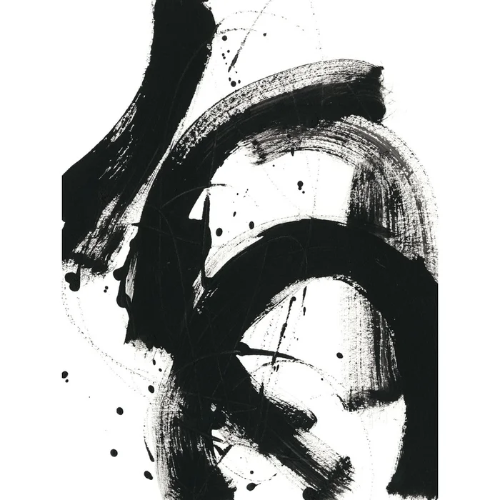 Onyx Gesture Ii Giant Art 72×54 Wall Art|uvre dart murale Giant Art Onyx Gesture Ii 72×54