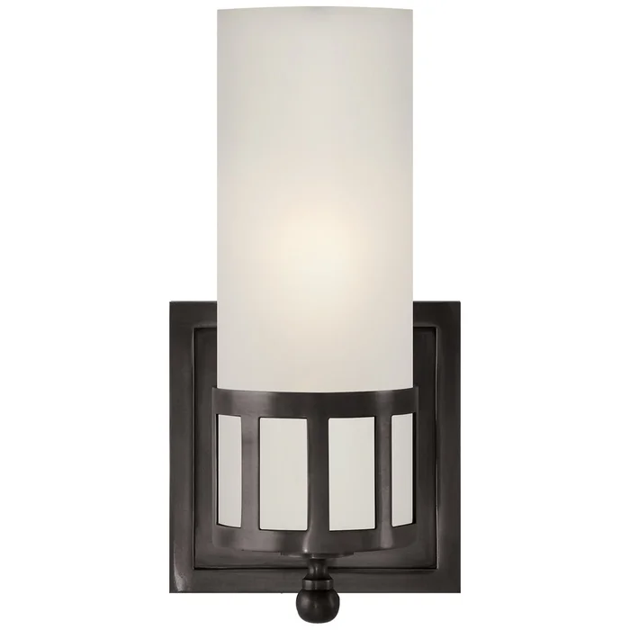 Openwork One Light Wall Sconce