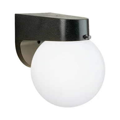 Outdoor Essentials One Light Wall Sconce in Black (45|SL94357)