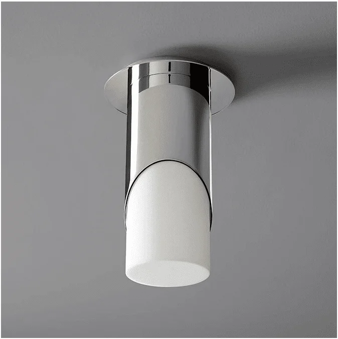 Oxygen 3-354-220 Ellipse Contemporary Polished Chrome LED Flush Mount Lighting Fixture