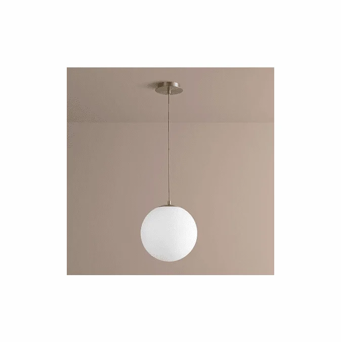 Oxygen 3-673-40 Luna Contemporary Aged Brass LED Hanging Light Fixture
