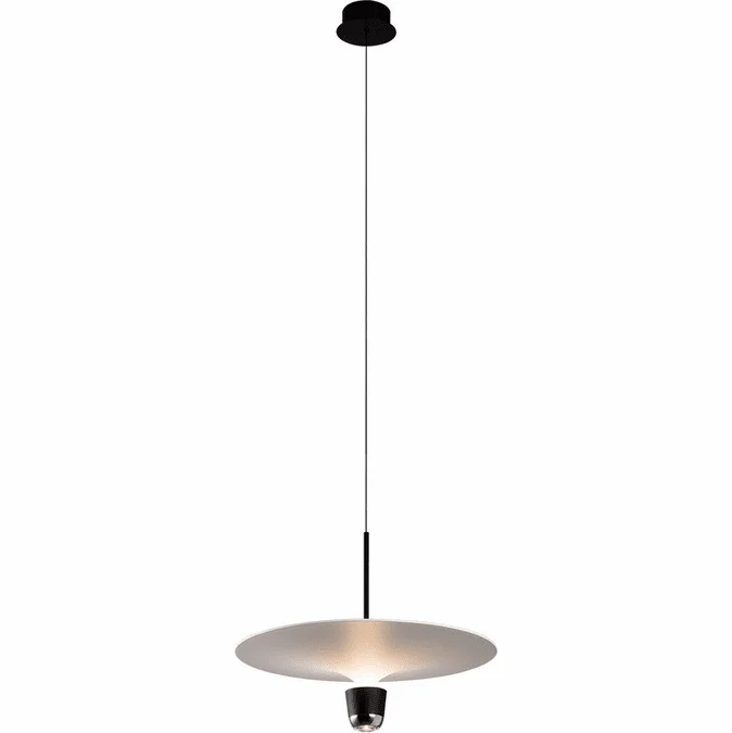 PageOne PP121418-PW Gravity Modern Pure White LED Hanging Light