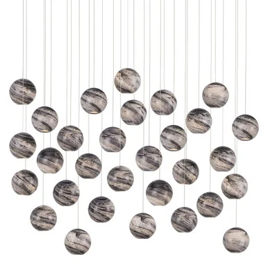 Palatino Collection 30 Light Pendant in Earth with Speckles (142|9000-1010)