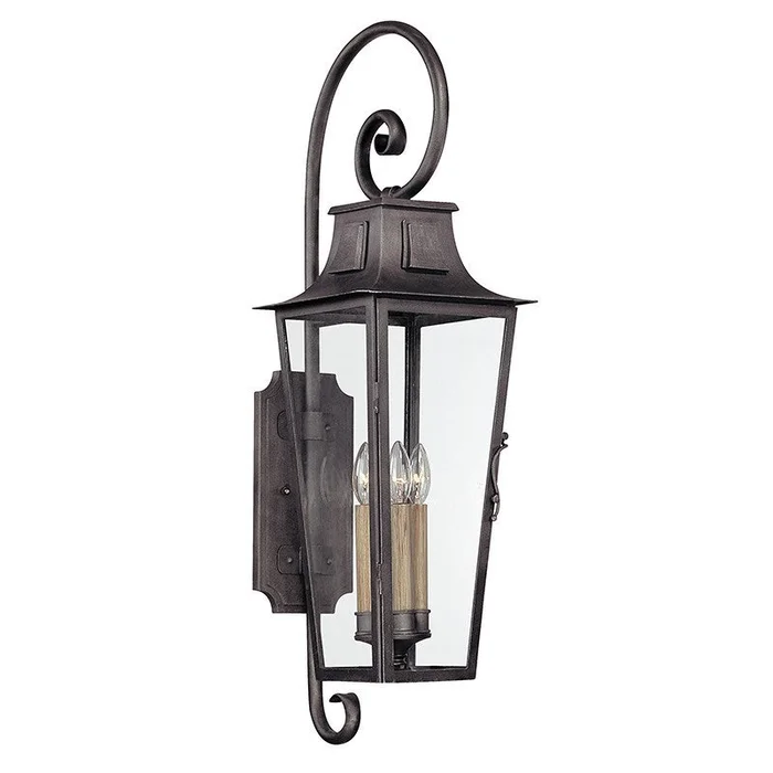 Parisian Square 4 Light Outdoor Sconce By Troy Lighting