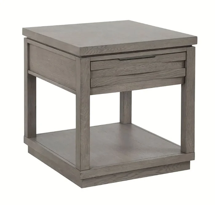 Parker House Pure Modern End Table in Gray PUR#02A CLOSEOUT CODE:UNIV10 for 10% Off