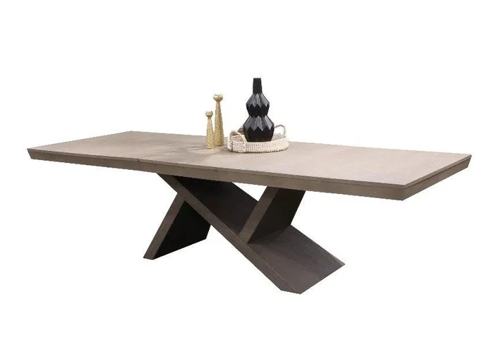 Parker House Pure Modern Pedestal Table in Brown DPUR#88T;DPUR#88B CODE:UNIV10 for 10% Off