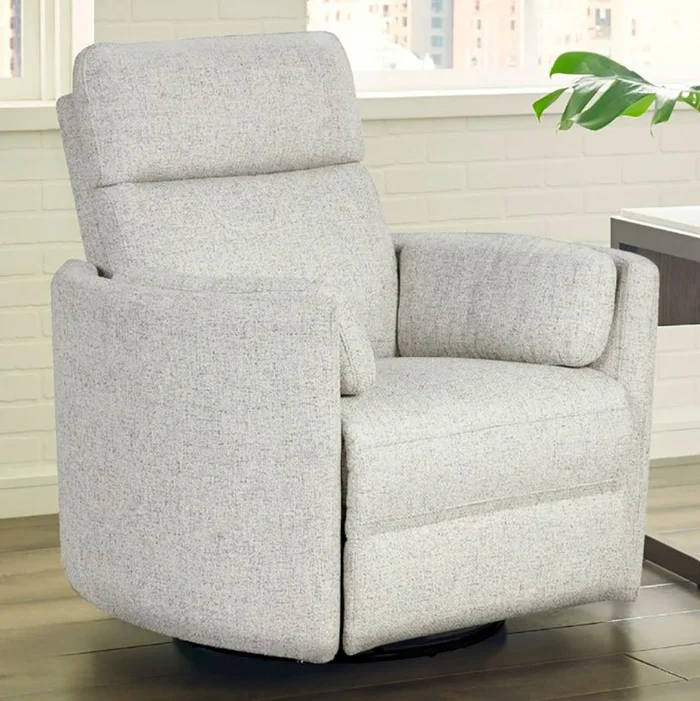 Parker House Radius Power Swivel Glider Recliner in White MRAD#812GSP-NBQ CODE:UNIV10 for 10% Off