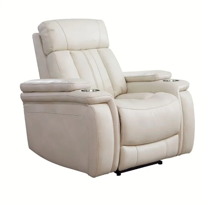 Parker House Royce Power Recliner in White MROY#812PH-FNI PROMO CODE:UNIV10 for 10% Off