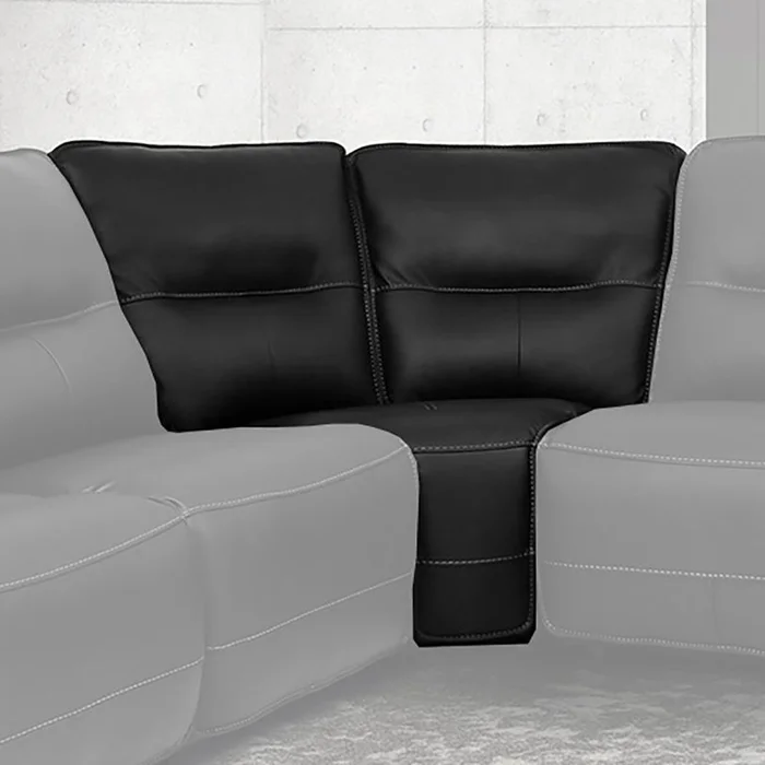 Parker House Spartacus Corner Wedge in Black MSPA#850-BLC PROMO CODE:UNIV10 for 10% Off