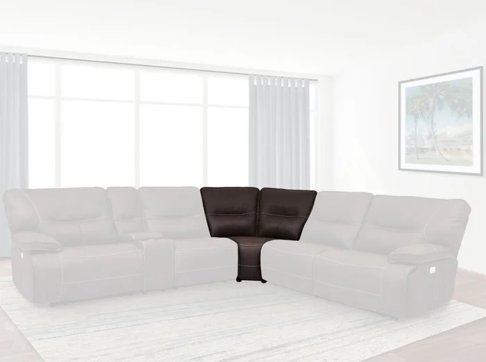 Parker House Spartacus Corner Wedge in Chocolate MSPA#850-CHO PROMO CODE:UNIV10 for 10% Off