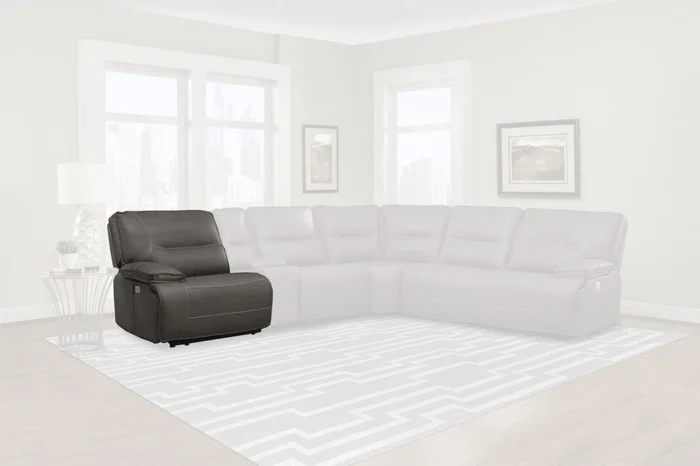 Parker House Spartacus LAF Chair Recliner Power with USB and Power Headrest in Haze MSPA#811LPH-HAZ PROMO CODE:UNIV10 for 10% Off