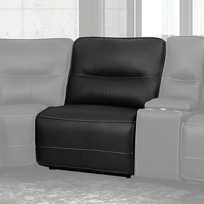 Parker House Spartacus Manual Armless Recliner in Black MSPA#810-BLC PROMO CODE:UNIV10 for 10% Off