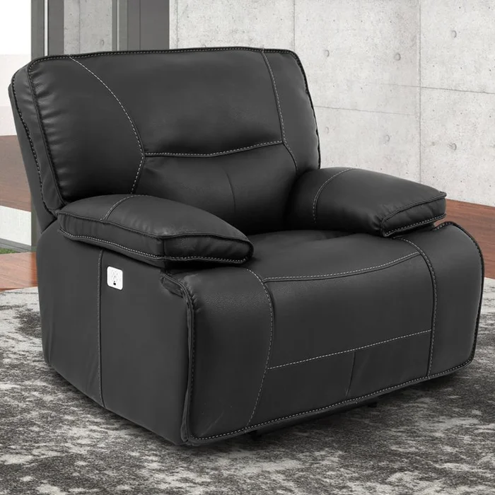 Parker House Spartacus Power Recliner in Black MSPA#812PH-BLC PROMO CODE:UNIV10 for 10% Off
