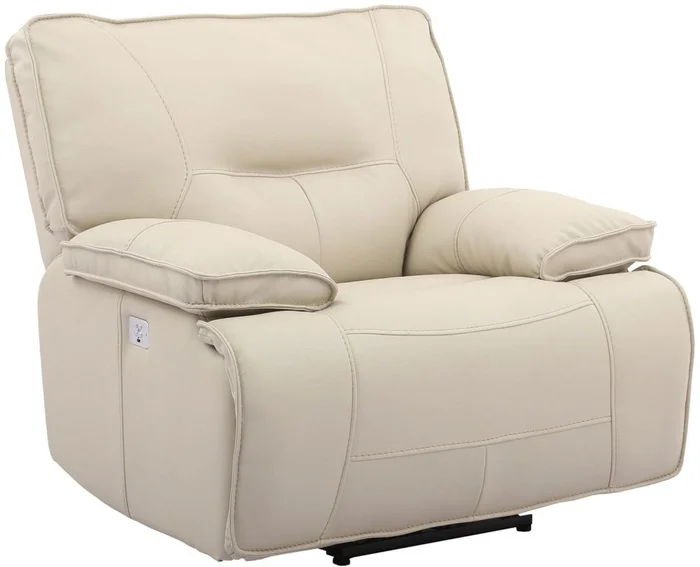 Parker House Spartacus Recliner Power with USB and Power Headrest in Oyster MSPA#812PH-OYS PROMO CODE:UNIV10 for 10% Off