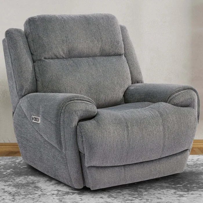 Parker House Spencer Power Recliner in Tide Graphite MSPE#812PH-TGR CODE:UNIV10 for 10% Off