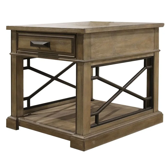 Parker House Sundance End Table in Sandstone SUN#02-SS CLOSEOUT CODE:UNIV10 for 10% Off