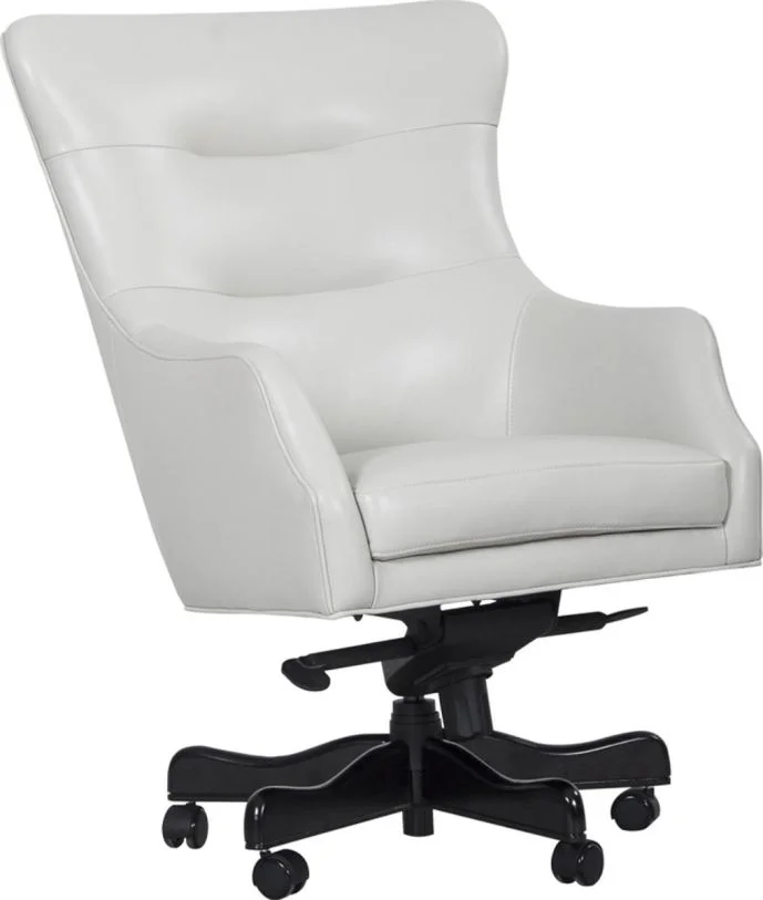 Parker Living DC#122 Leather Desk Chair in Alabaster DC#122-ALA PROMO CODE:UNIV10 for 10% Off