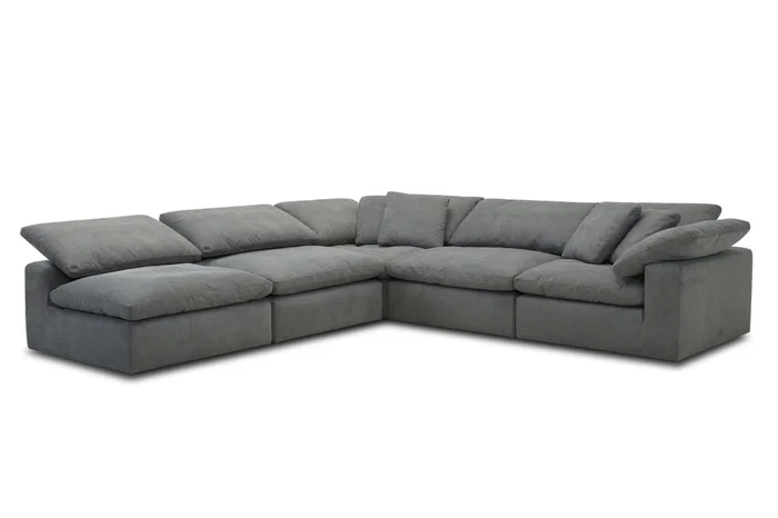 Parker Living Exhale 5 Piece Sectional in Mathis Thunder SXHL-PACK5B-MTHU PROMO CODE:UNIV10 for 10% Off