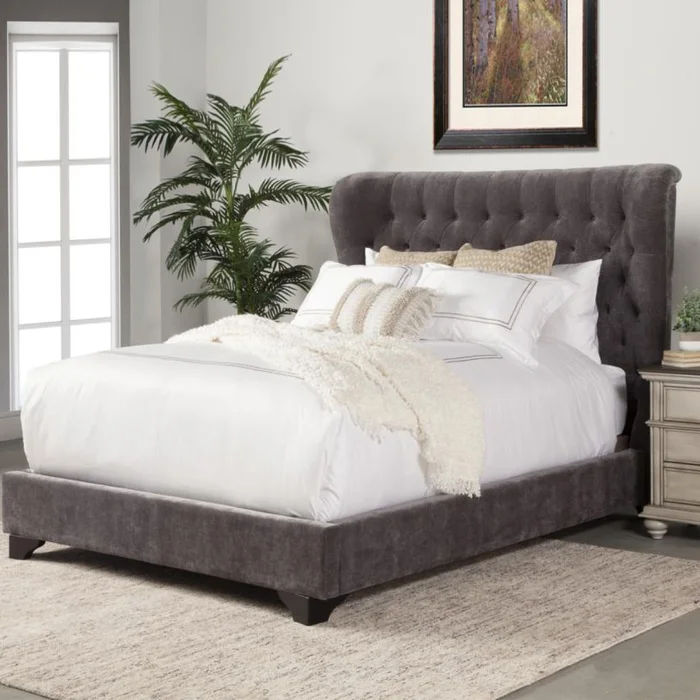 Parker Living Sleep Chloe King Bed in French – Grey BCHL#9000-2-FRE CODE:UNIV10 for 10% Off