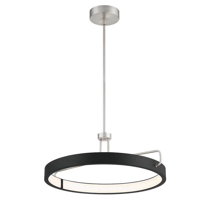 Pemberton LED Pendant in Satin Nickel (40|37082-025)