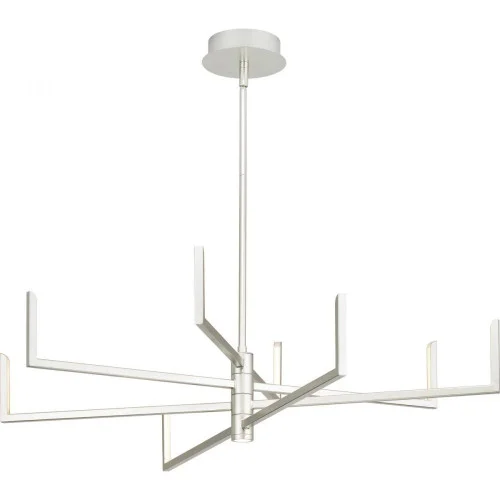 Pivot LED Collection Modern Burnished Nickel Chandelier with Downlight (149|P400261-186-30)