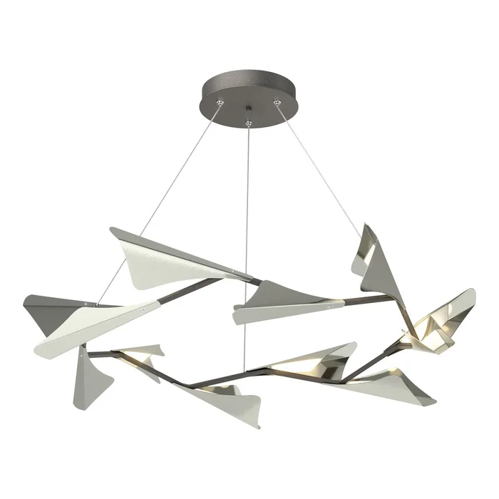 Plume LED Pendant in Natural Iron (39|135008-LED-STND-20-85)